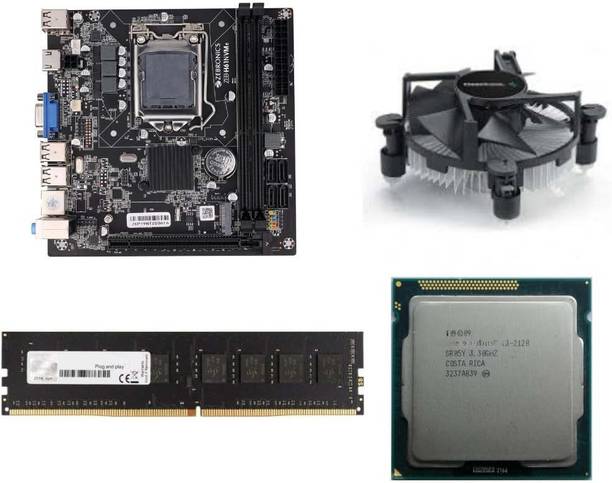 CPU WALA H61 Motherboard Kit i3 2nd Gen + 4GB DDR3 RAM ...