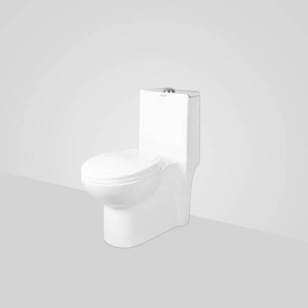 Drops Luxury Bathware FILO BATHROOM FIA CAT NO 1002 ONE PIECE CLOSET 5D SIPHONIC S TRAP 9"(225MM) Western Floor Mounted One Piece Closet Ceramic Western Toilet/European(S-Trap) Western Commode