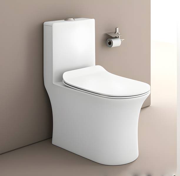 Eden Bath CT/ S TRAP 22cm OR 9inch/ RIMLESS/ SWIRL SIPHONIC FLUSH/ Floor Mount/ 68*37.5*76cm/ 27*15*30inch/ EWCs / One Piece Toilet/ Western Commode