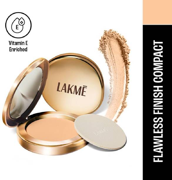 Lakmé 9to5 Powerplay Matte Compact, Control Formula, With Vitamin E Compact