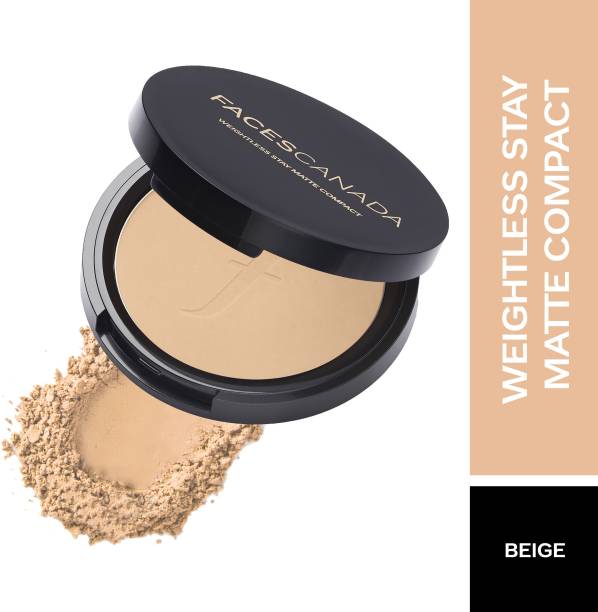 FACES CANADA Weightless Stay Matte Powder | Oil Control | Evens Out Complexion Compact
