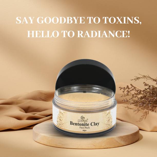 COSMAA Bentonite Clay Face Pack For Glowiong Skin