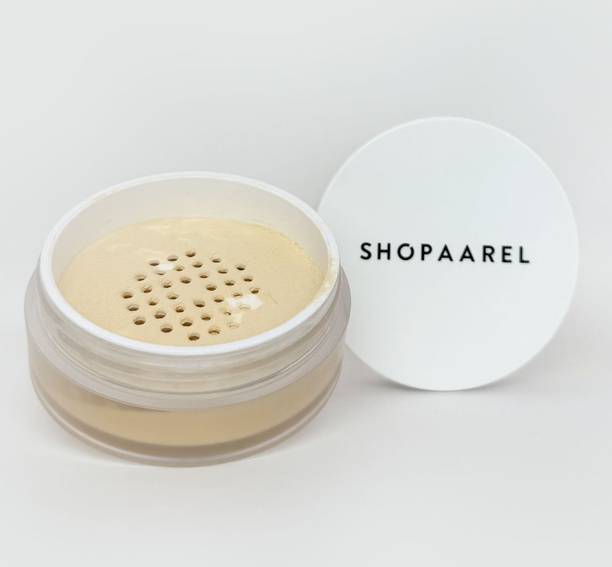 SHOPAAREL Flawless Fixing Powder Controls Shine, Mineral Based Formula (WHITE) Compact