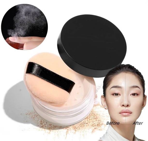 Arcanuy All Type Of Makeup Waterproof Loose Face Powder  Compact