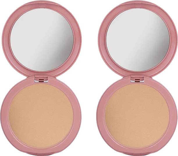 Dazller Powder, (Pack of 2) Velvety Natural Finish, Oil-Control Compact