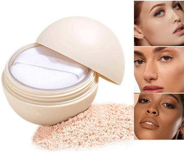 manasona Professional Waterproof Compact Loose Face Powder For All Type Of Makeup Compact