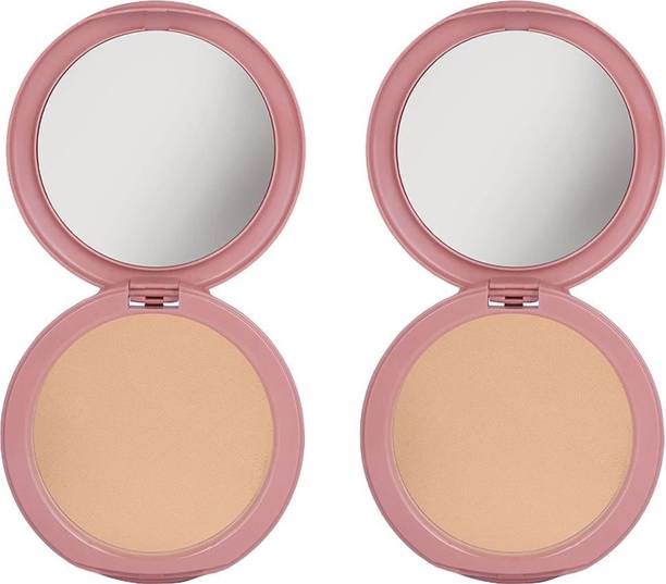 Dazller Powder, (Pack of 2) Velvety Natural Finish, Oil-Control Compact