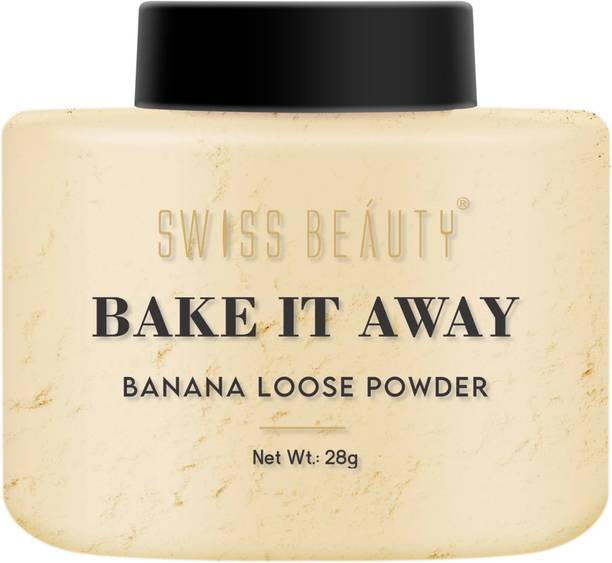 SWISS BEAUTY Bake It Away Loose Powder | Lightweight Setting | Smooth Matte Natu