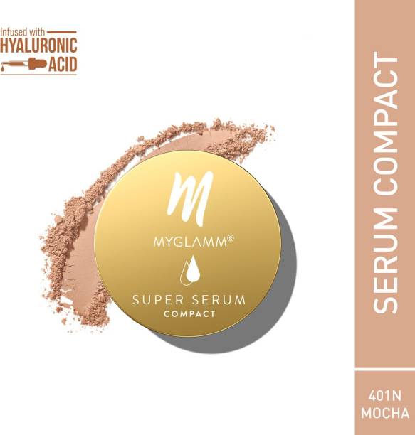 MyGlamm Super Serum |Infused With Hyaluronic Acid & Vitamin E | Matte Finish Compact