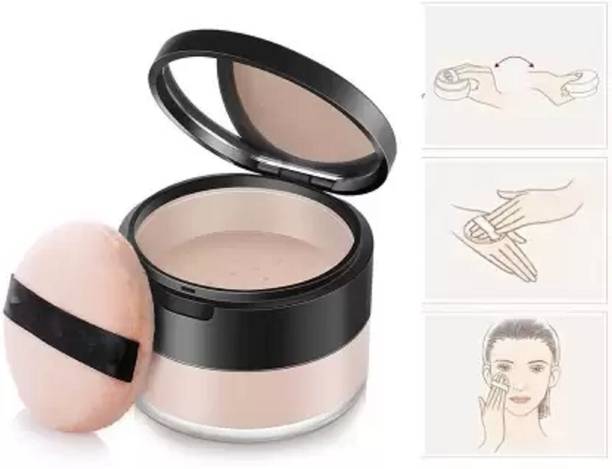 GABBU Waterproof Face Smooth Loose Powder Makeup  Compact