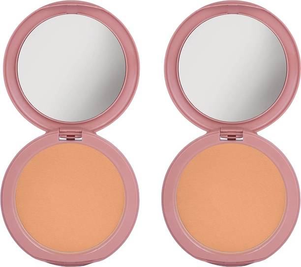 Dazller Powder, (Pack of 2) Velvety Natural Finish, Oil-Control Compact
