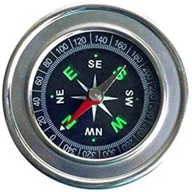 BM RETAIL Stainless Steel Directional Magnetic Needle Compass Compass