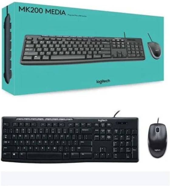Logitech MK-200 Combo Set Designed for Gaming