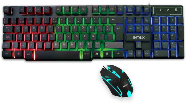 Intex Wired Gaming KB+MS (IT-KB334) Combo Set