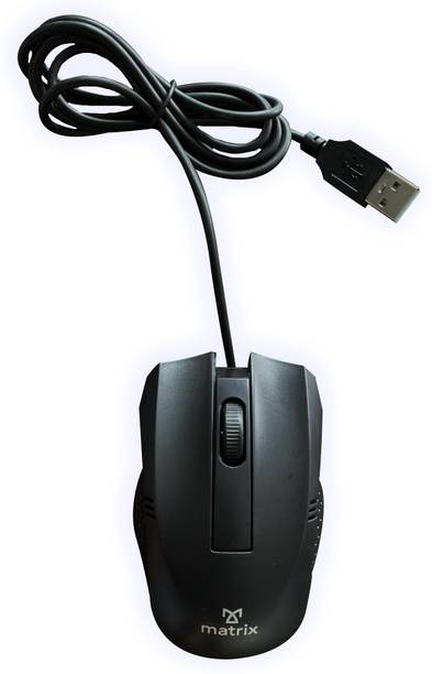 MATRIX KM100 Wired Ambidextrous Optical Mouse