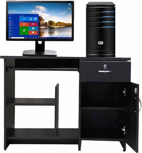 srisai Engineered Wood Computer Desk
