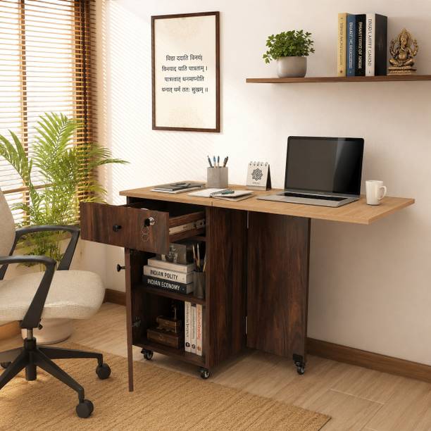 Studio Kook Smart Convertible Desk Engineered Wood Computer Desk