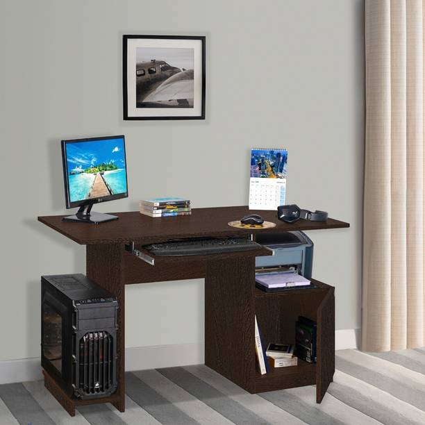 Flipkart Perfect Homes Studio Glide Engineered Wood Computer Desk