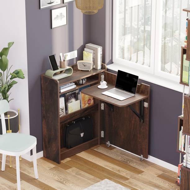 Studio Kook Aria Folding Table Engineered Wood Computer Desk