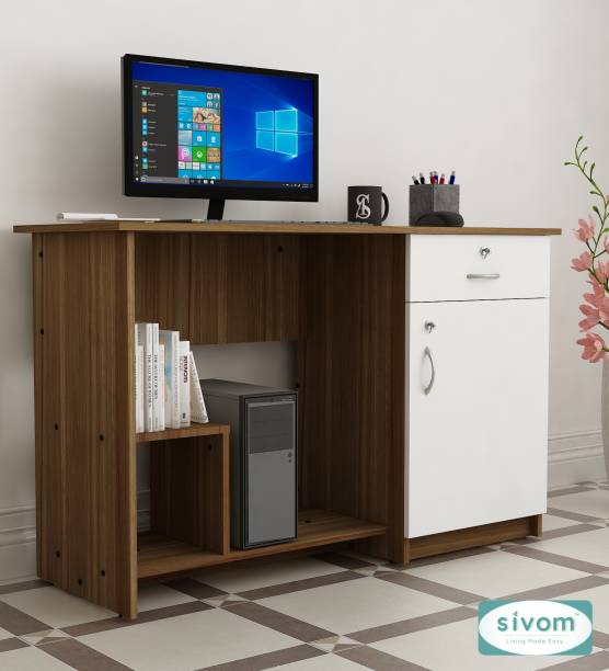 SIVOM Classy Study/Home Office Engineered Wood Computer Desk