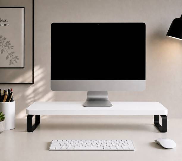 CarvCraftDecor EcoWood Workspace Series Engineered Wood Computer Desk