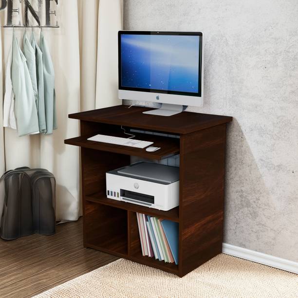 HOODWIN Furniture Premium Engineered Wood Computer Desk (Straight, DIY(Do-It-Yourself) Engineered Wood Computer Desk