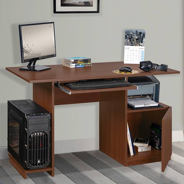 Delite Kom Glide Engineered Wood Computer Desk
