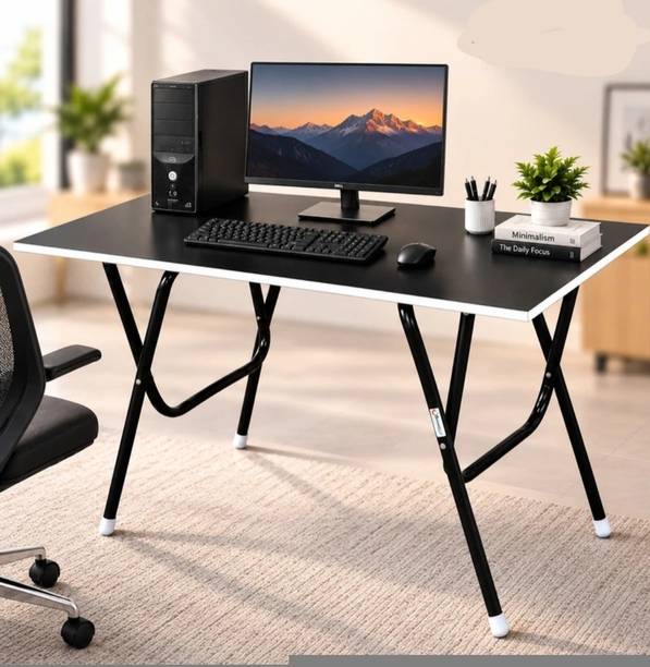 DPI Workstation Foldable Engineered Wood Computer Desk