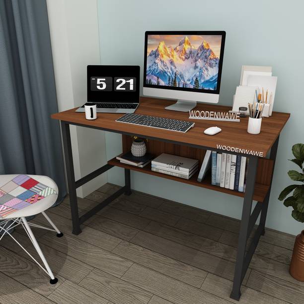 WOODENWAWE Multipurpose Computer table for Home, Home Workstation Office Table, Office Desk Engineered Wood Computer Desk