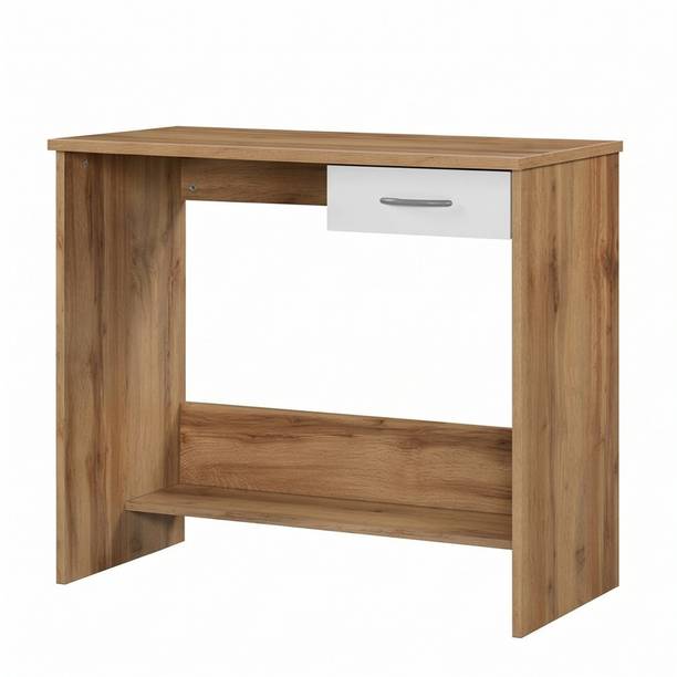 SJ INTRO&DECOR WOOD STUDIO Modern Simple Study Desk Sturdy Small Desks for Small Spaces Engineered Wood Engineered Wood Computer Desk