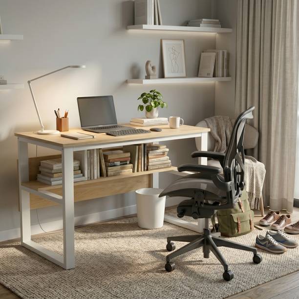 Muktara Engineered Wood Computer Desk