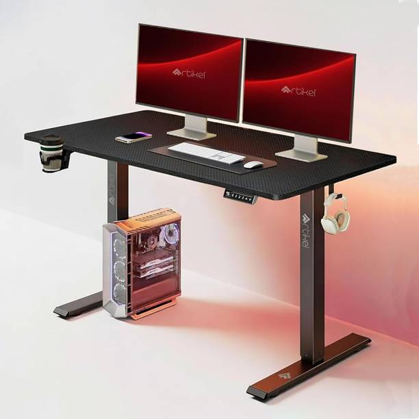 Artikel Multipurpose Electric Height Adjustable Gaming Table Home & Office Sit Stand Engineered Wood Multipurpose Table