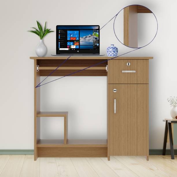 Woodlore Study Table for Adults, Computer&Study Table for Students Office Table Engineered Wood Computer Desk