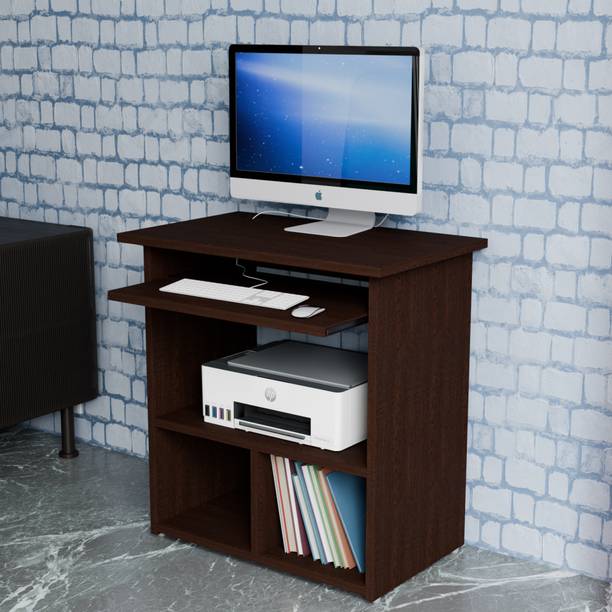 Foxit Premium Engineered Wood Computer Desk Finish Color - Wenge, DIY(Do-It-Yourself) Engineered Wood Computer Desk