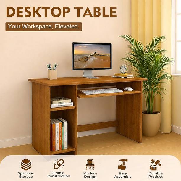 ARVISARA Engineered Wood Computer Desk
