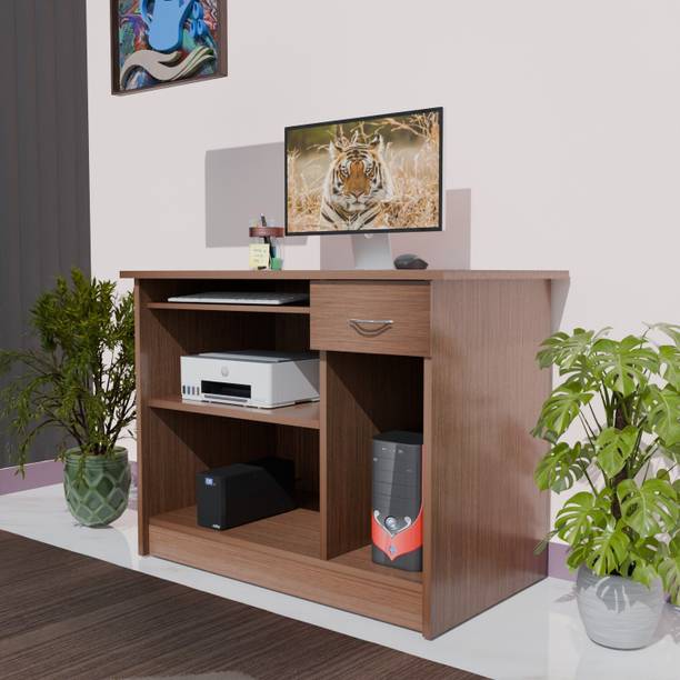 Trends Furnishers Premium Quality Computer Table With Storage Engineered Wood Computer Desk