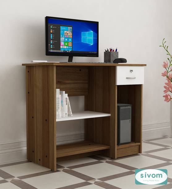 SIVOM Croma Study/Home Office Engineered Wood Computer Desk
