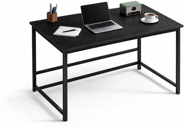 Dumos Computer Desk with Metal Frame | Study & Office Table for Home, [Black] Engineered Wood Computer Desk