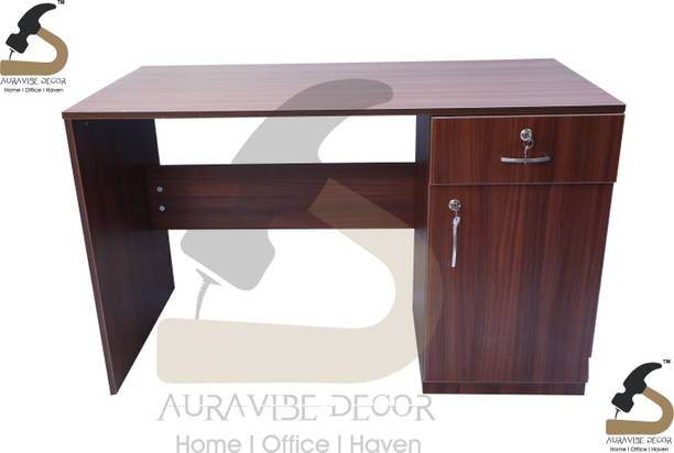 auravibedecor Engineered Wood Computer Desk