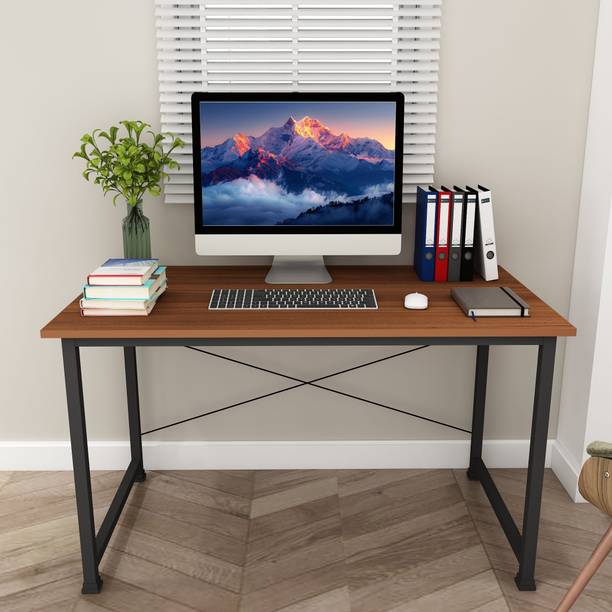 WOODENWAWE Computer table Workstation, Office desk, laptop table ,Office Table, (Brown) Engineered Wood Computer Desk