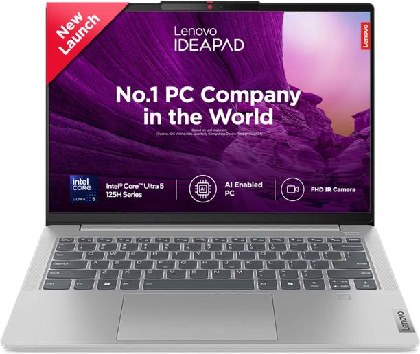 Lenovo IdeaPad Slim 5 WUXGA IPS AI PC Intel Core Ultra 5 125H - (16 GB/512 GB SSD/Windows 11 Home) 14IMH9 Thin and Light Laptop