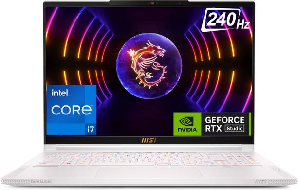 MSI Stealth 16 Studio Intel Core i7 13th Gen 13700H - (32 GB/1 TB SSD/Windows 11 Home/8 GB Graphics/NVIDIA GeForce RTX 4070/240 Hz) Stealth 16 Studio A13VG-030IN Gaming Laptop