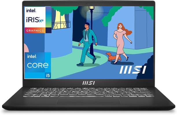 MSI Modern 14 Intel Core i5 12th Gen 1235U - (16 GB/512 GB SSD/Windows 11 Home) Modern 14 C12MO-1212IN Business Laptop