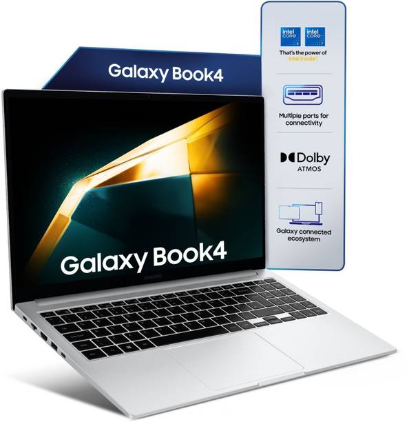 Samsung Galaxy Book4 Intel Core 5 120U - (8 GB/512 GB SSD/Windows 11 Home) NP750XGK-KS1IN / NP750XGK-LS1IN Thin and Light Laptop
