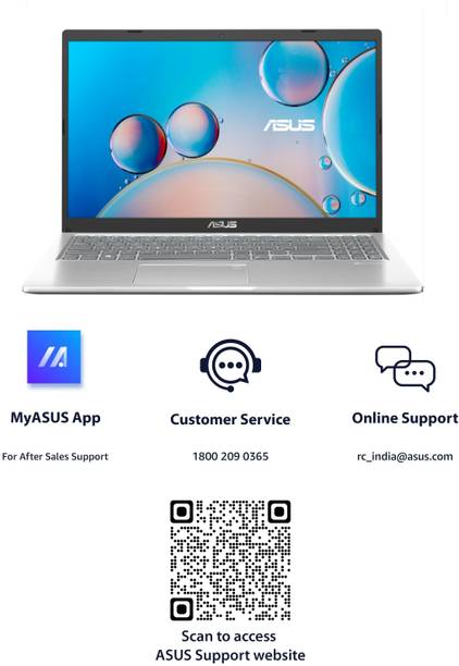 ASUS VivoBook 15 (2021) Intel Core i3 10th Gen 1005G1 – (8 GB/1 TB HDD/Windows 11 Home) X515JA-BQ302W Thin and Light Laptop