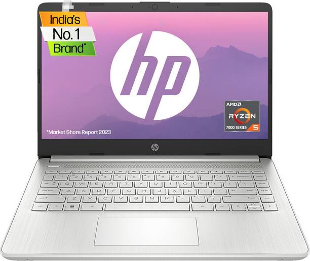 HP AMD Ryzen 7 Octa Core 5700U - (16 GB/512 GB SSD/Windows 11 Home) 14s-fy1005AU Thin and Light Laptop