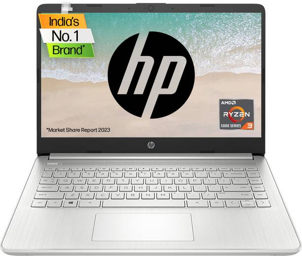 HP Ryzen 3 Quad Core 5300U - (8 GB/512 GB SSD/Windows 11 Home) 14s-fq1089au Thin and Light Laptop