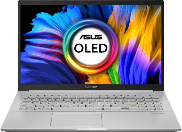 ASUS VivoBook K15 OLED (2021) Core i5 11th Gen - (16 GB/1 TB HDD/256 GB SSD/Windows 10 Home) K513EA-L523TS Thin and Light Laptop  (15.6 inch, Transparent Silver, 1.80 Kg, With MS Office)