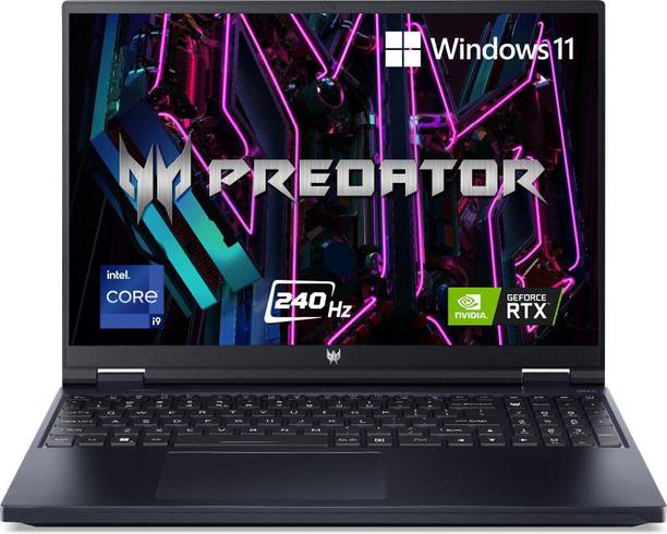 Acer Predator Intel Core i9 13th Gen 13900HX - (16 GB/1 TB SSD/Windows 11 Home/8 GB Graphics/NVIDIA GeForce RTX 4070) PH16-71 Gaming Laptop