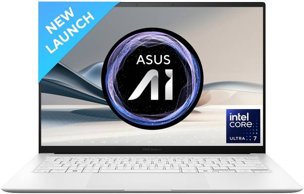 ASUS Zenbook S14 OLED (2025) with Touch Screen, Backlit Keyboard, AI PC, Metal Body, Intel Core Ultra 7 258V - (32 GB/1 TB SSD/Windows 11 Home) UX5406SA-PZ7762WS Thin and Light Laptop